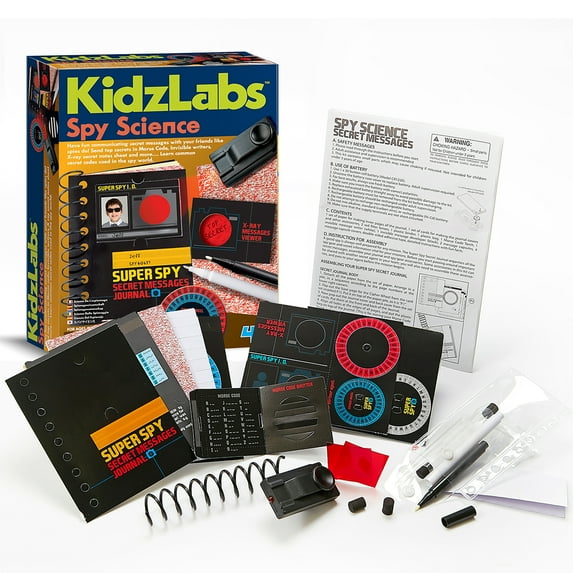 KidzLabs Spy Science contents