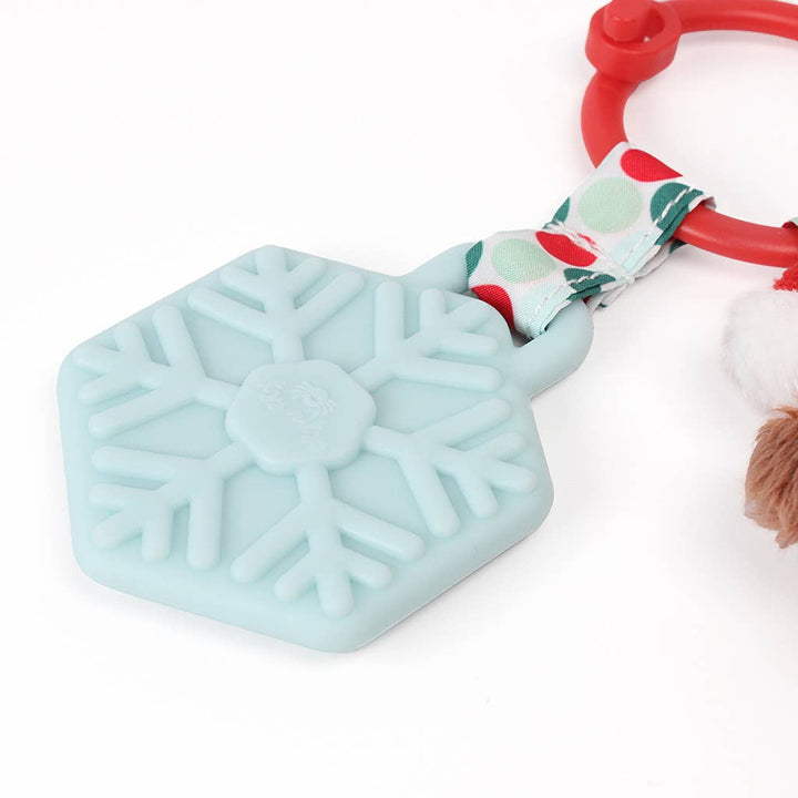 Itzy Ritzy Santa Claus Holiday Itzy Pal teether