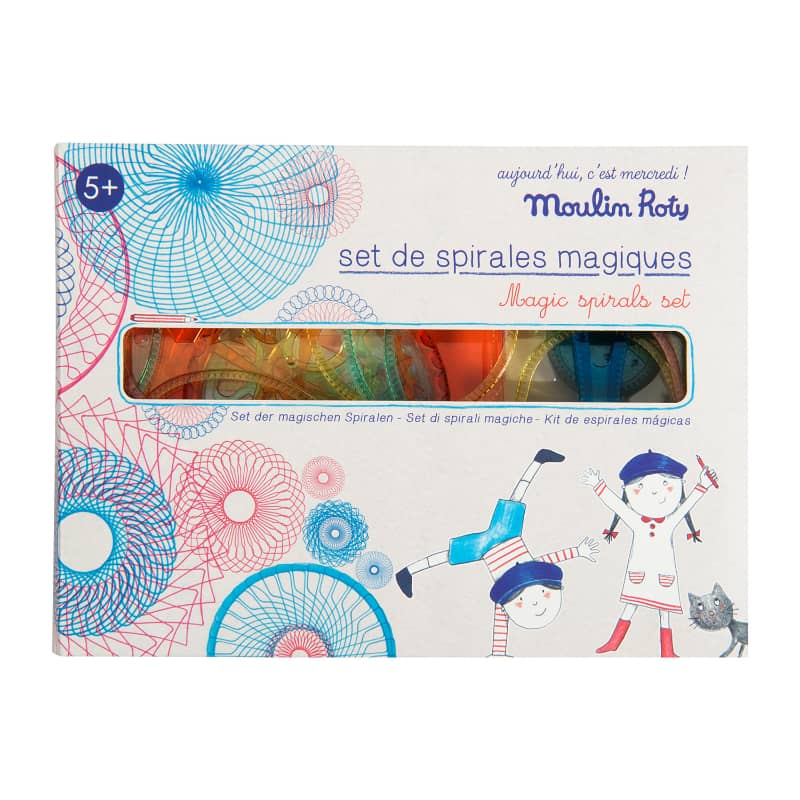 Moulin Roti Magic Spirals Drawing Tool box