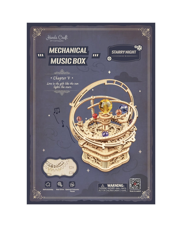 DIY Starry Night Music Box