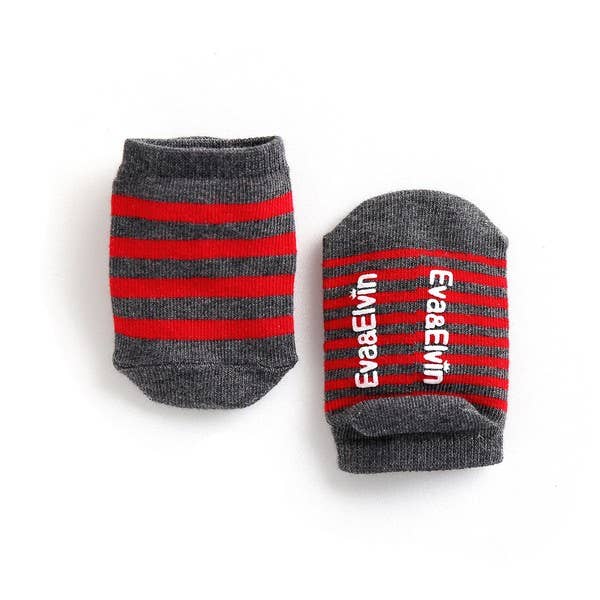 Julie Charcoal Ankle Socks