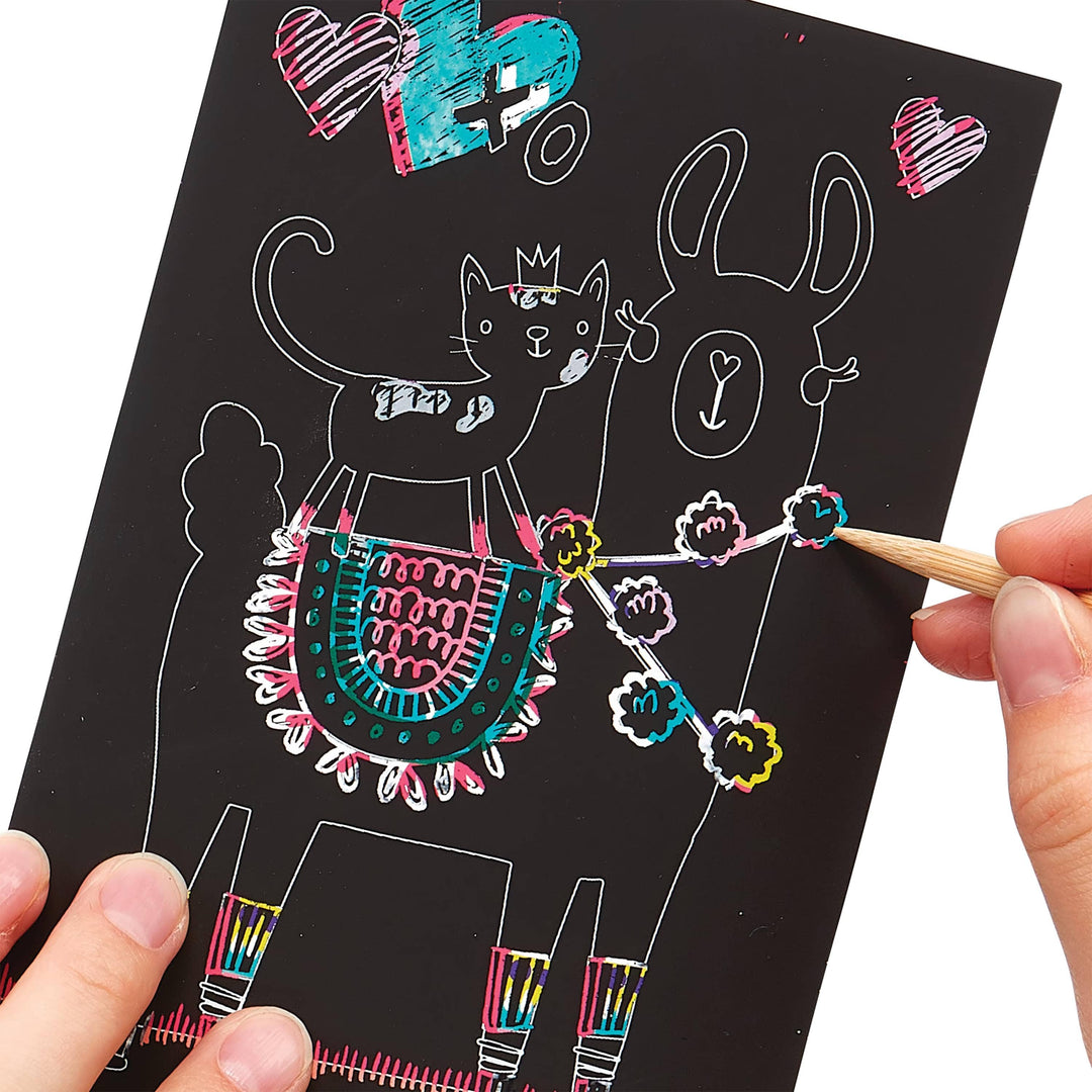 Funtastic Friends Scratch & Scribble Kit