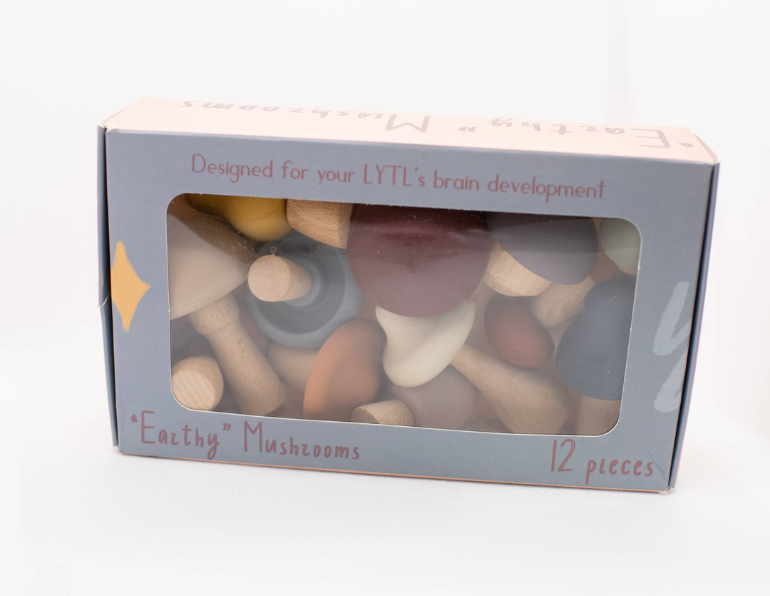 Silicone Mushroom Sorting Set in box