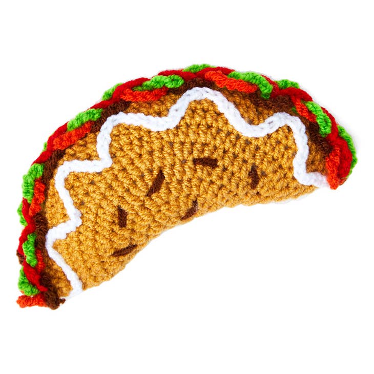 Taco Knitted Rattle
