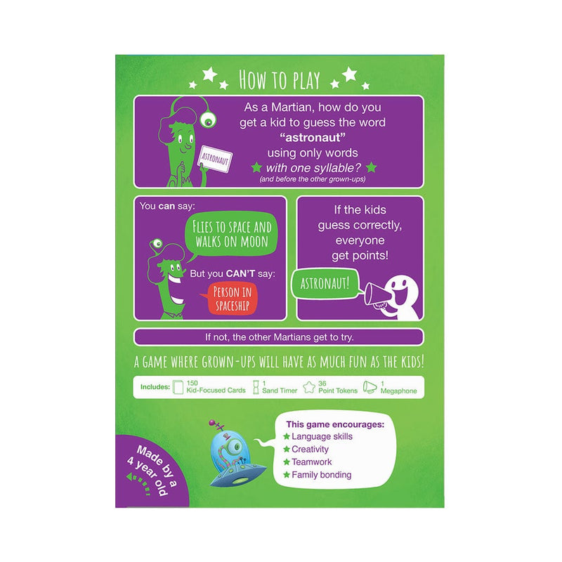 My Parents Might Be Martians game back