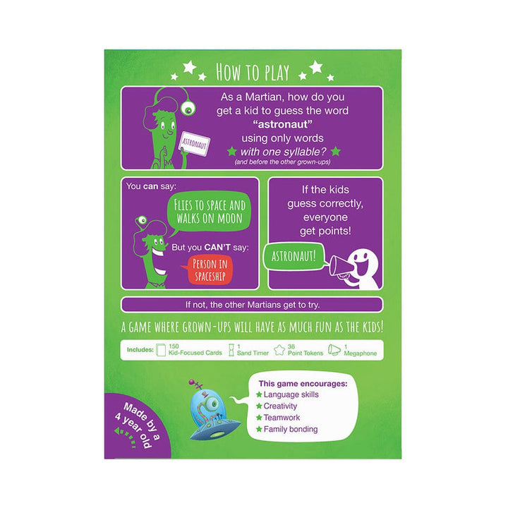 My Parents Might Be Martians game back