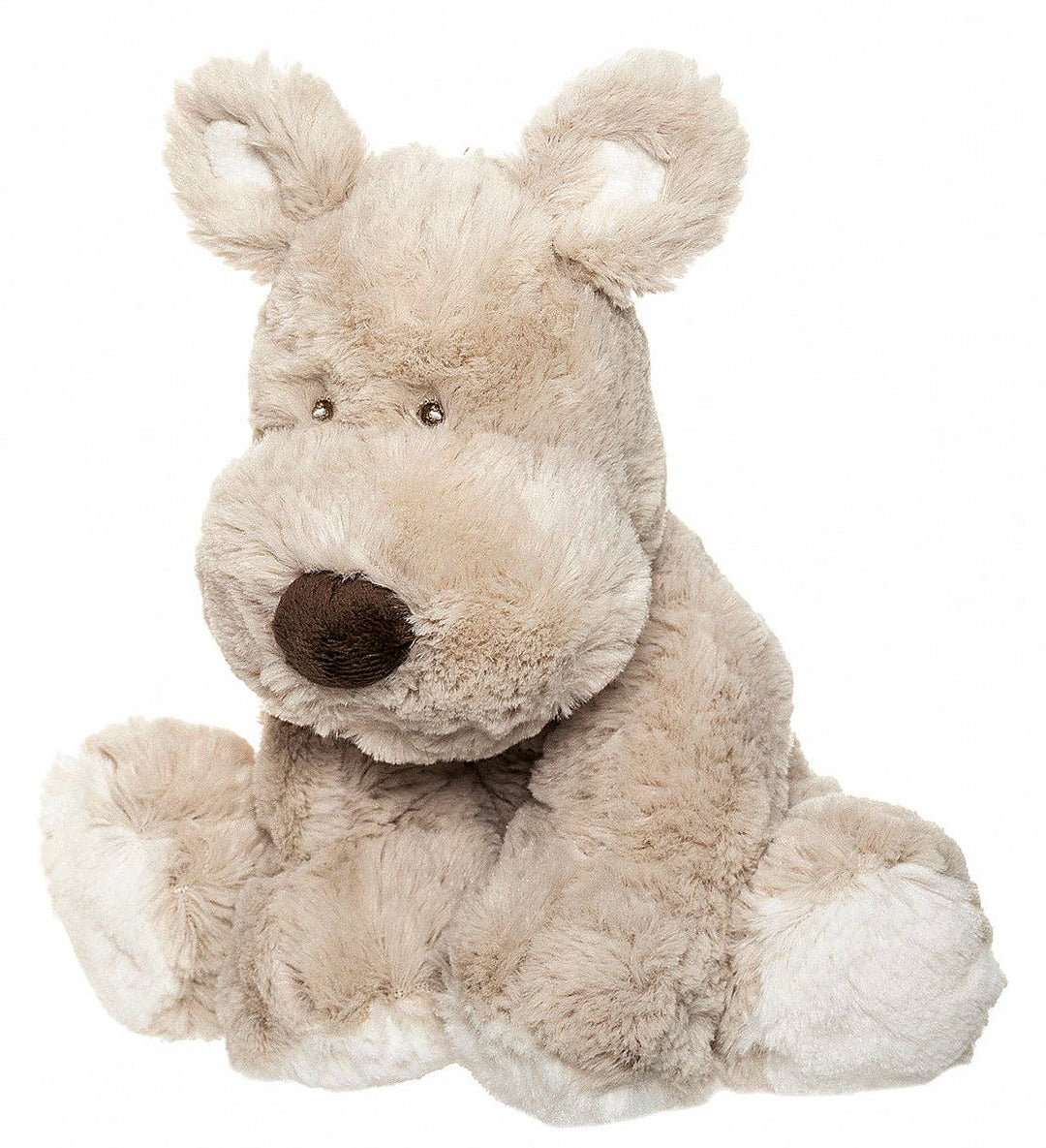 Teddy Cream Dog in Gray other side
