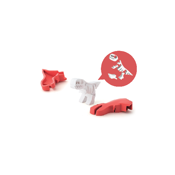 Halftoys Dino T-Rex pieces