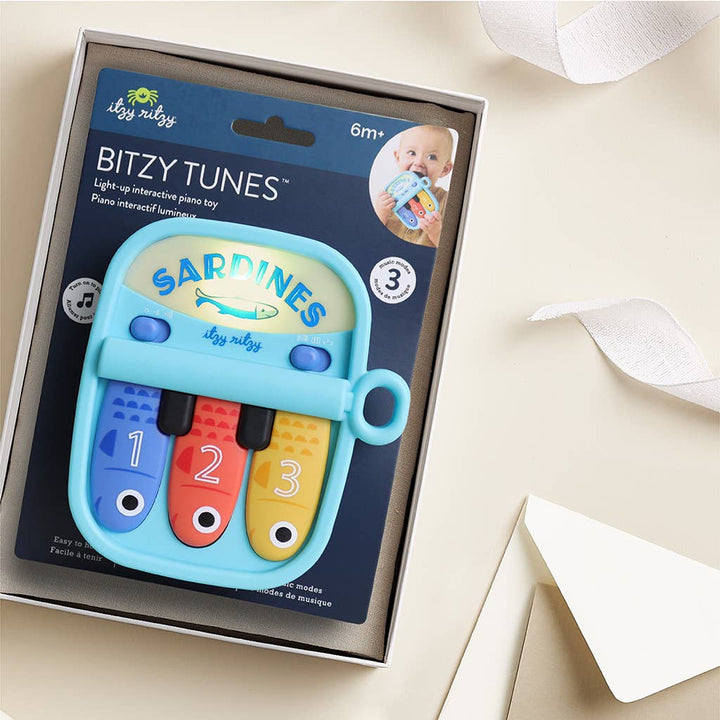 Bitzy Tunes™ Sardines Piano Toy