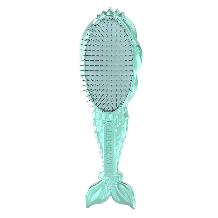 Glimmer Wish Mermaid Hair Detangling Brush front