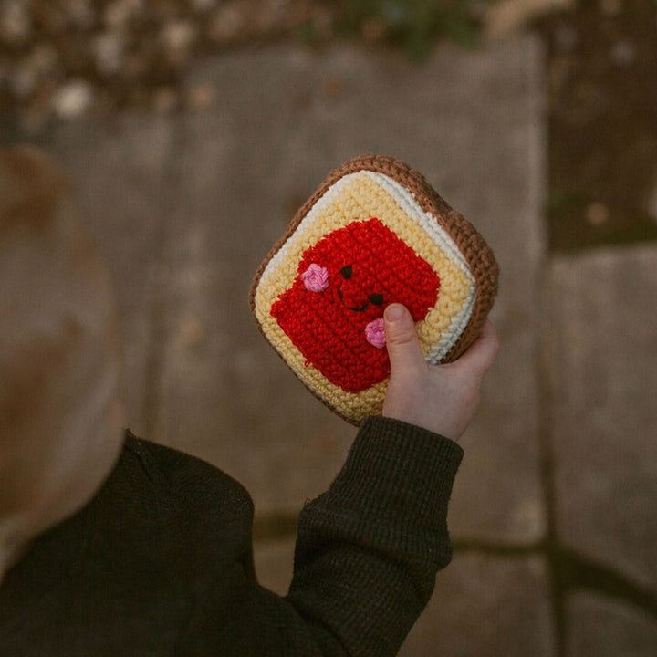 Jammy Toast Rattle