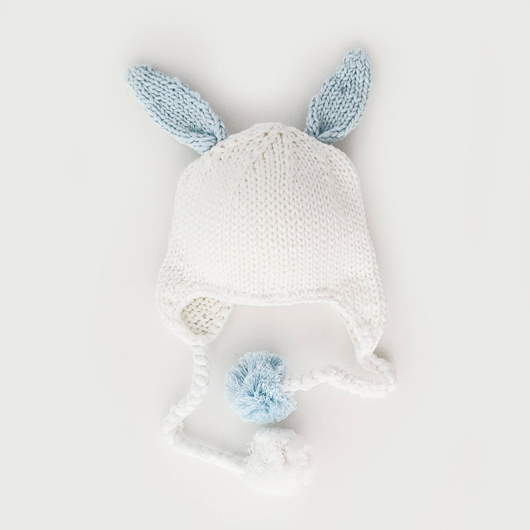 Huggalugs Blue Bunny Ears Hat