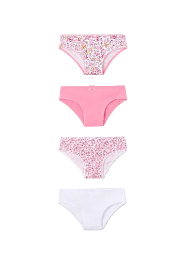 Mayoral Panties 4pc Set in Candy