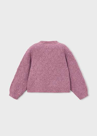 Mayoral Petal Wrap Sweater back