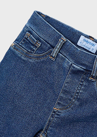 Mayoral Denim Jeggings in Oscuro detail