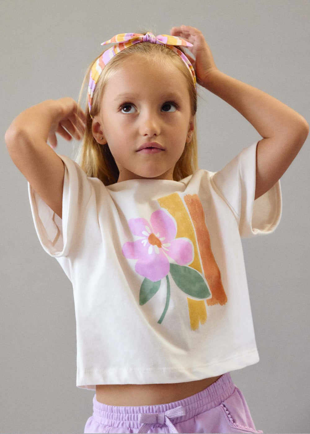Mayoral Flower Top with Headband model