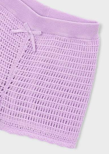 Mayoral Openwork Shorts detail