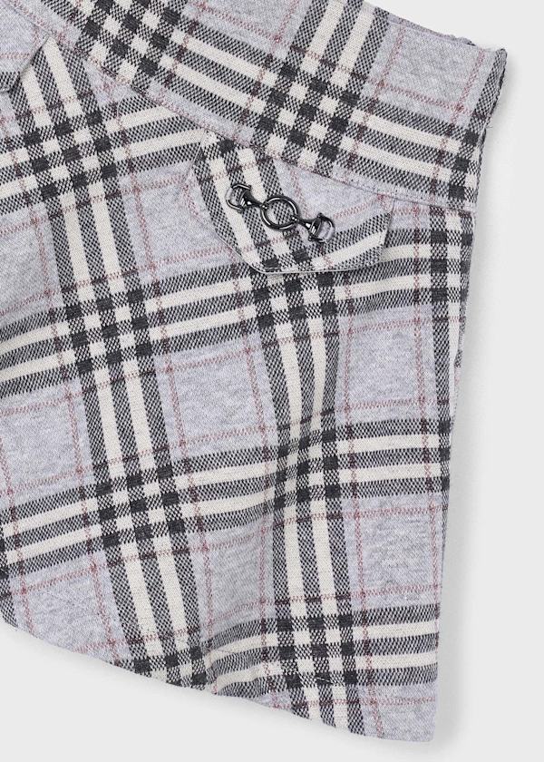Plaid Jacquard Skirt