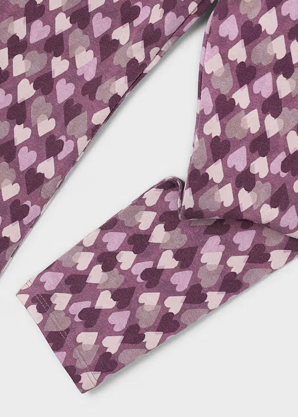 Mayoral Heart Leggings  detail