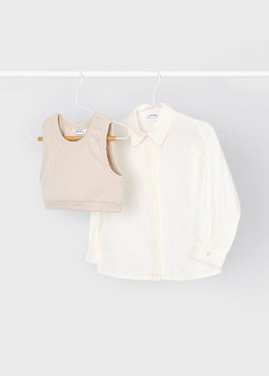 Twofer Vest Top