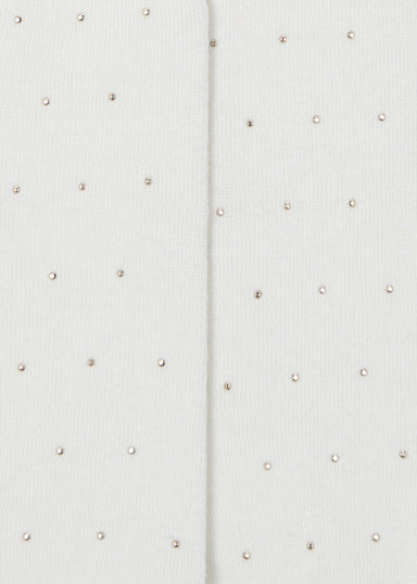 Mayoral Gold Studded Tights detail