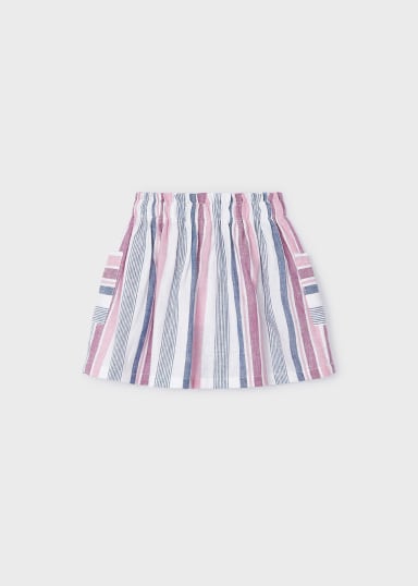 Malva Striped Skirt