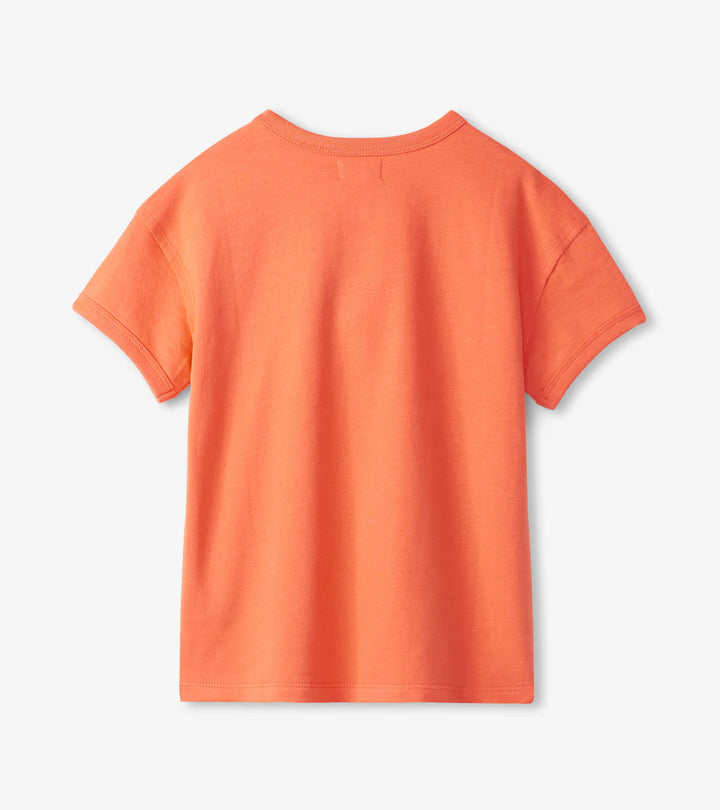 Hatley Dino Glow Ringer Tee back