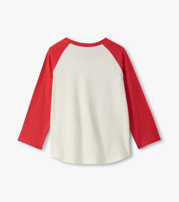 Hatley Dinos Cubed Raglan Tee back
