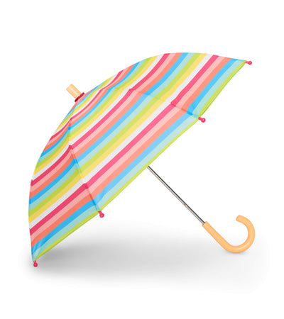 Summer Rainbow Striped Umbrella