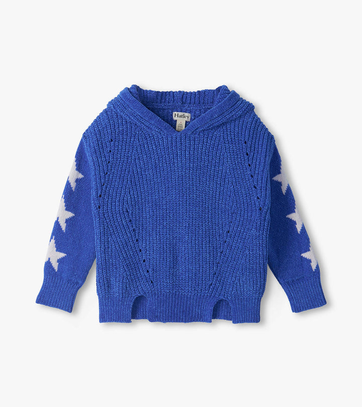 Hatley Dazzling Blue Chenille Sweater