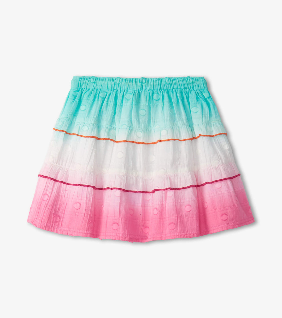 Hatley Summer Waves Layered Skirt back