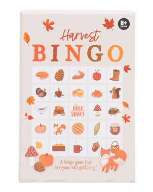 Eccolo Harvest Bingo