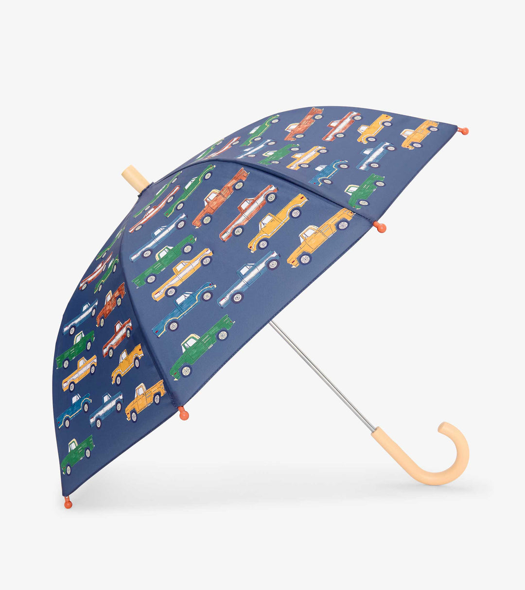 Hatley Trucks Rain umbrella opem