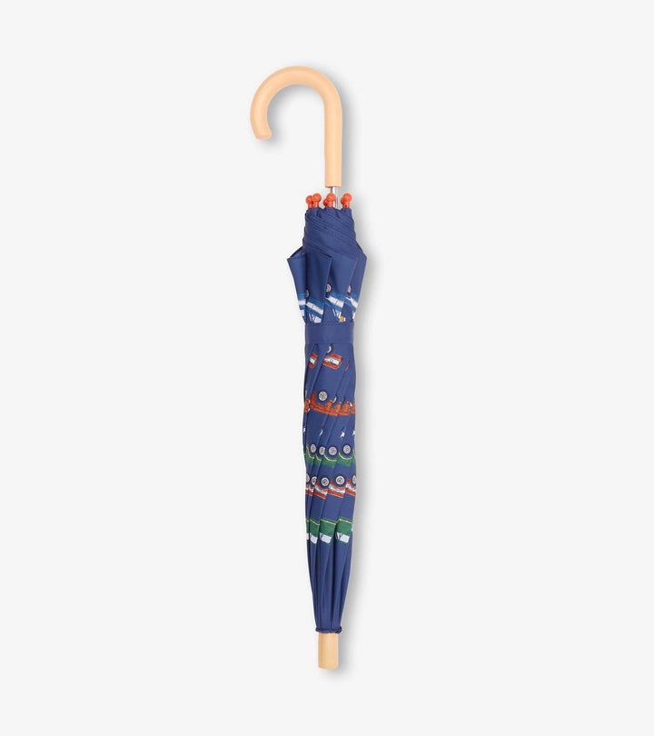 Hatley Trucks Rain umbrella closed