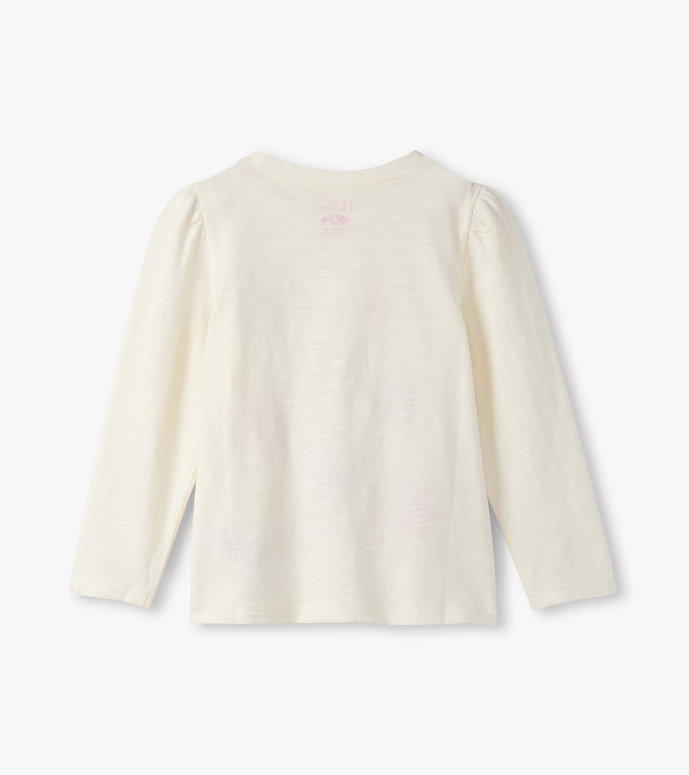 Hatley Festive Bows Puff Sleeve Tee back