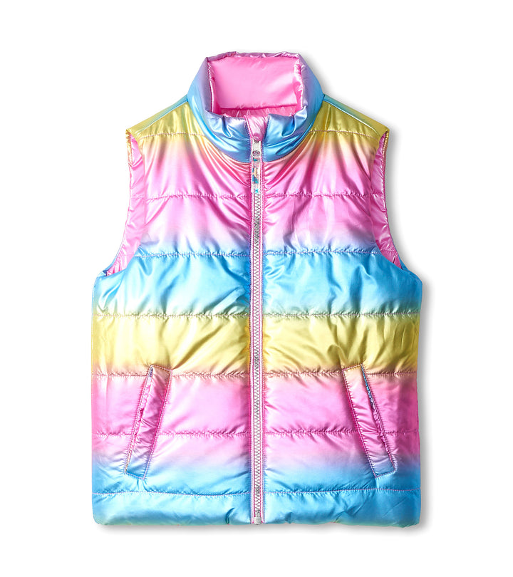 Hatley Rainbow Shine Reversible Quilted Vest