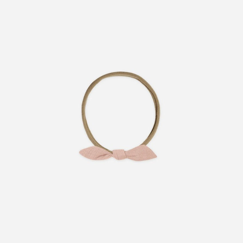 Quincy Mae Knotted Headband in Rose