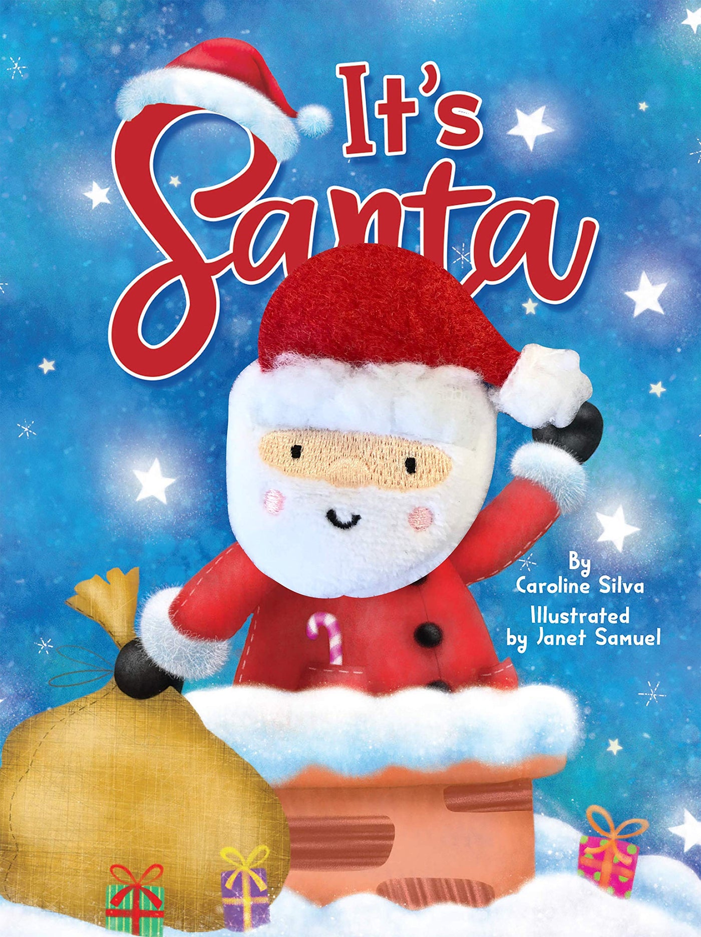 It's Santa Puppet Book