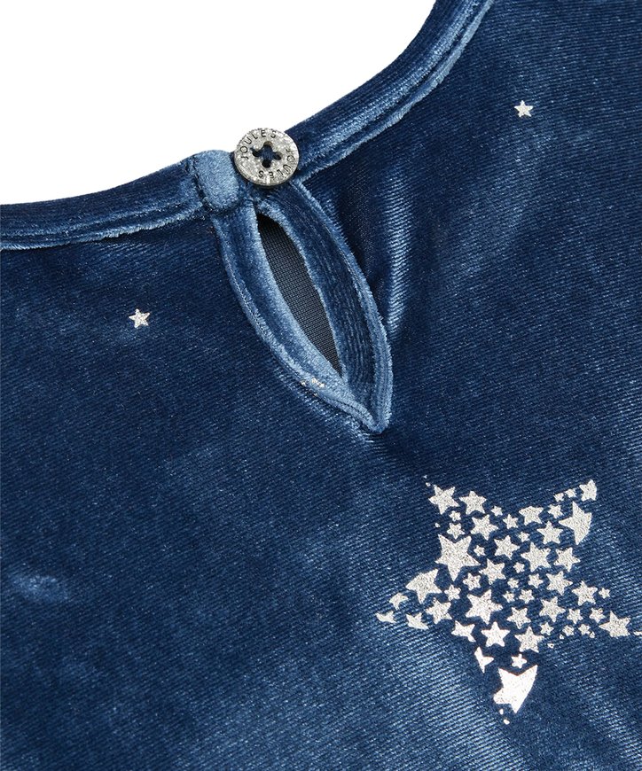 Joules Evelyn Stars Dress detail