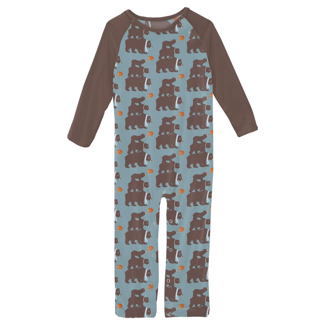 Kickee Pants Three Naughty Bears Romper