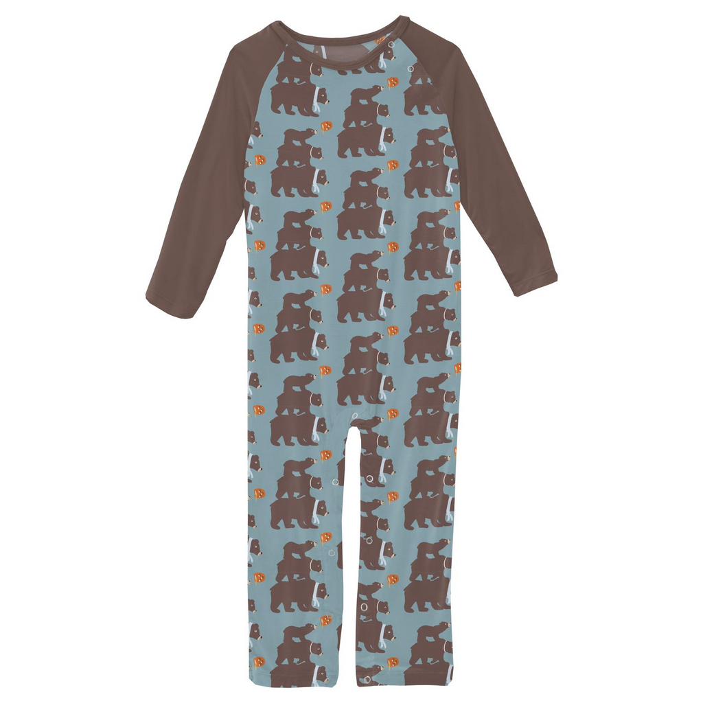 Buy Kickee Pants Raglan Rompers for Boys