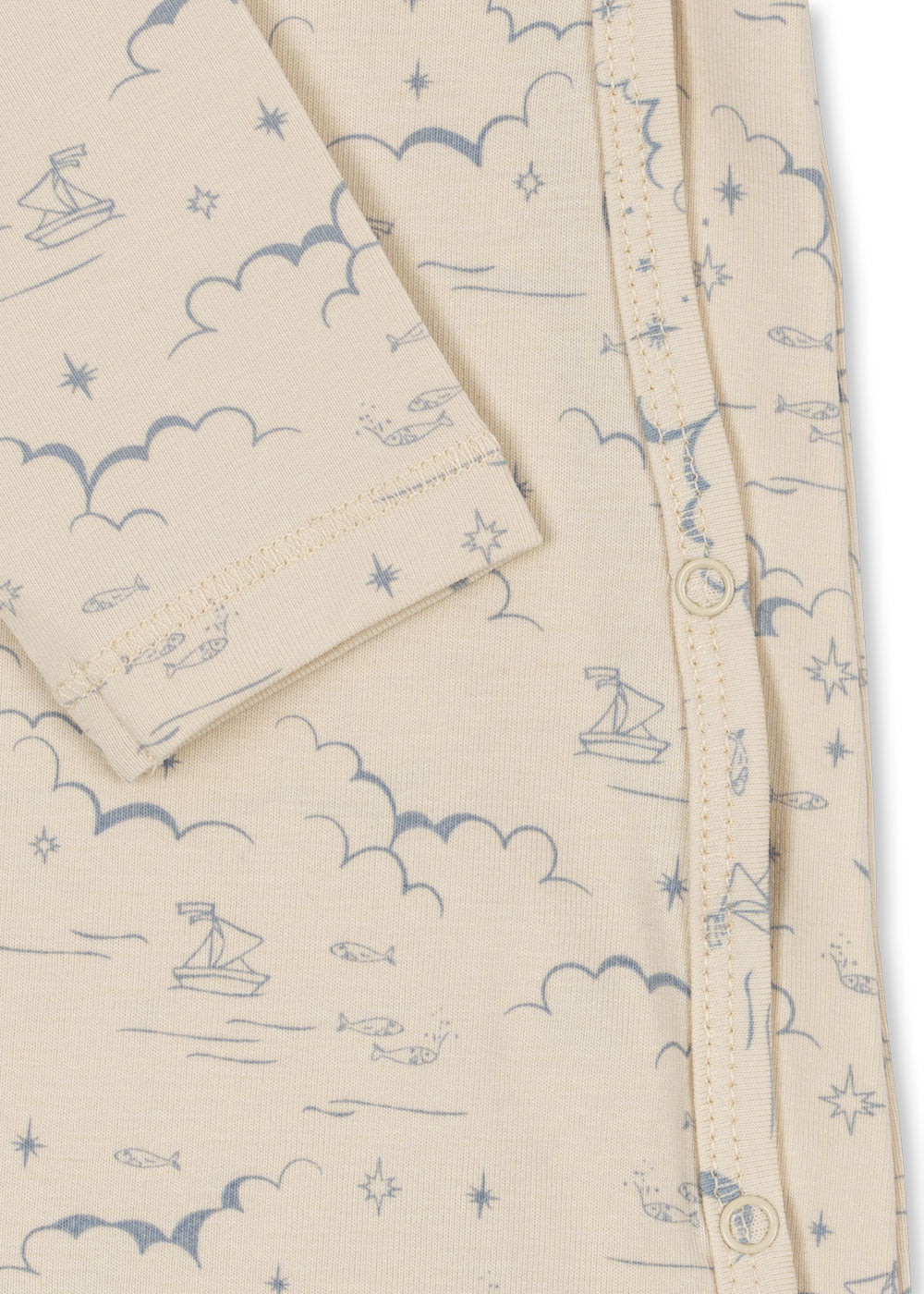 Konges Slojd Cielo Marino Romper sleeve