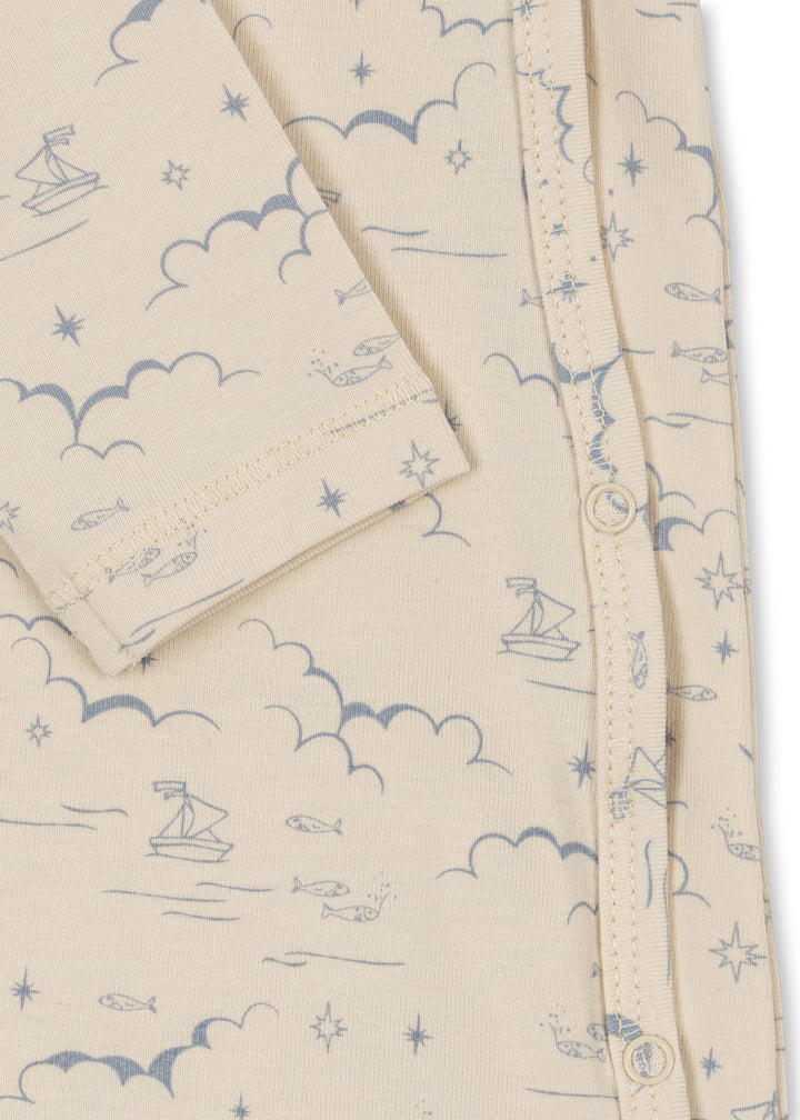 Konges Slojd Cielo Marino Romper sleeve