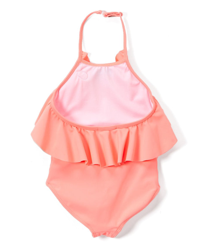 Ruffle Halter Swimsuit