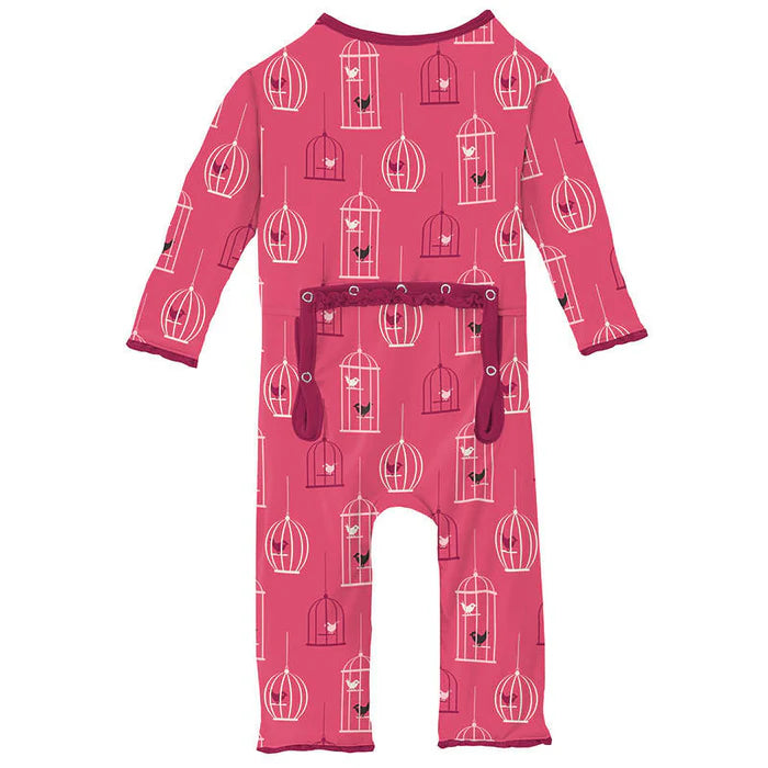 Kickee Pants Bird Cage Coveralls back