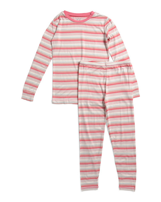Rose Stripe Pajamas