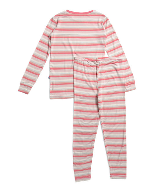 Rose Stripe Pajamas
