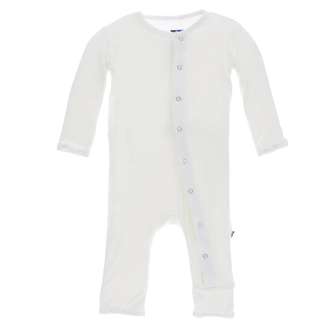 Kickee Pants Natural Solid Coveralls