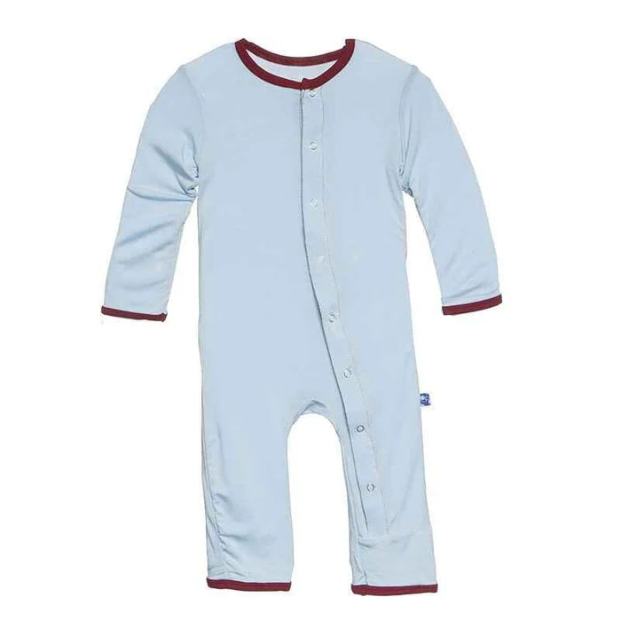 Kickee Pants Sweet Heart Applique Coveralls