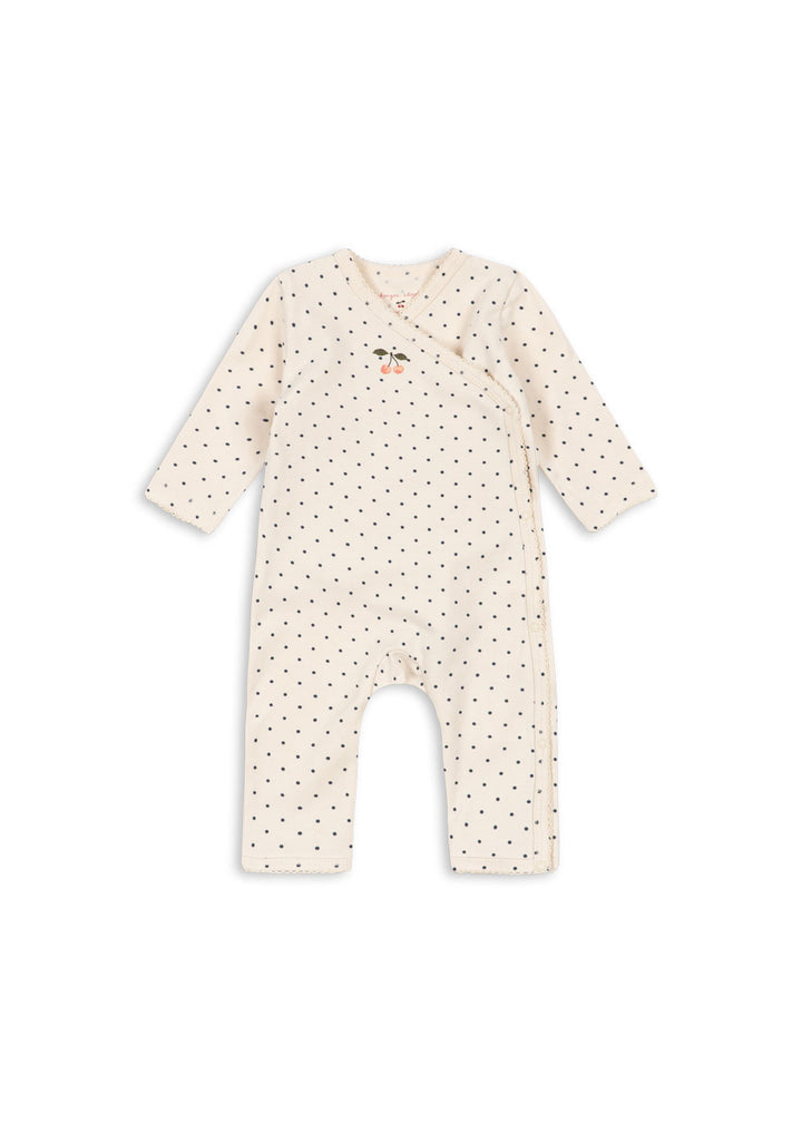 Blue Dots Romper